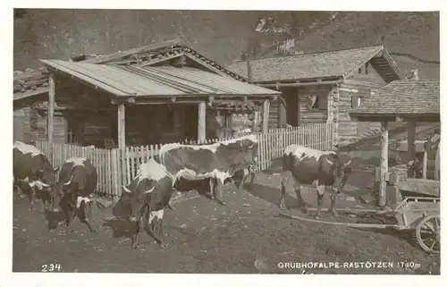 AK / Ansichtskarte  Grubhofalpe_Rastoetzenalm_1740m_Bad_Hofgastein_AT Motiv