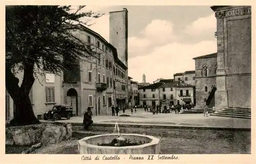 AK / Ansichtskarte  Citta_di_Castella_Perugia_Umbria_IT Piazza XX Settembre