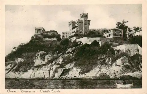 AK / Ansichtskarte  Genova_Genua_Liguria_IT Boccadasse Castello Turche