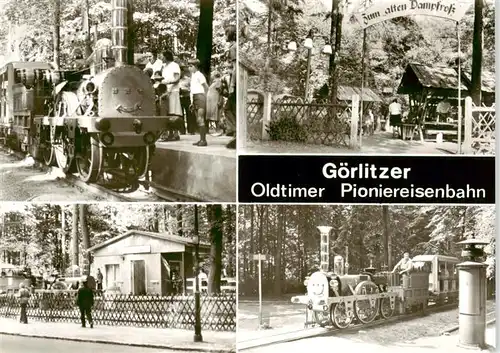 AK / Ansichtskarte 73911409 Goerlitz__Sachsen Goerlitzer Oldtimer Pioniereisenbahn Details