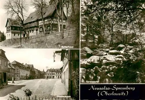 AK / Ansichtskarte  Neusalza-Spremberg Reiterhaus Niedermarkt Spreepark