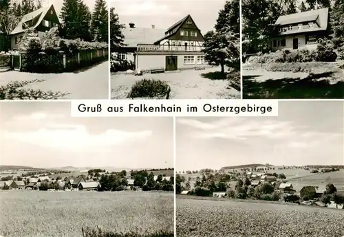 AK / Ansichtskarte  Falkenhain_Altenberg_Erzgebirge Ferienheim und Kulturhaus des VEB Elektromotorenwerk Dresden Panorama