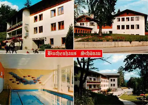 AK / Ansichtskarte 73911500 Schoenau_Koenigssee Buchenhaus Schoenau Freizeit und Erholungszentrum Hallenbad Park