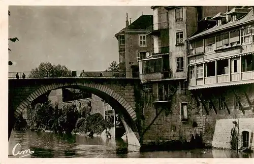 AK / Ansichtskarte  Pont-de-Beauvoisin Le Pont Francois I et la Maison natale de Pravaz
