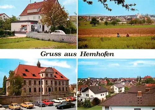 AK / Ansichtskarte 73911561 Hemhofen Fischmarkt Rauer Panorama Schloss