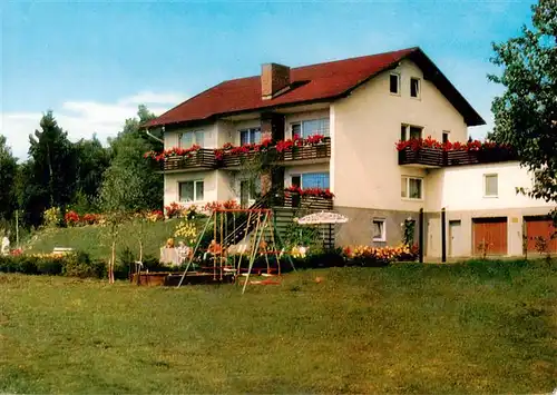 AK / Ansichtskarte 73911564 Fleckl_Oberwarmensteinach Gaestehaus Schwarz