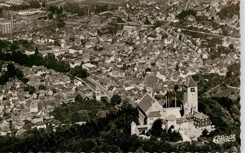 AK / Ansichtskarte 73911655 Weinheim_Bergstrasse Fliegeraufnahme mit WSC Wachenburg Burgschenke