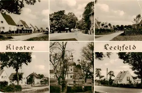 AK / Ansichtskarte  Lechfeld_Kloster_Landsberg_Lech_Bayern Orts und Teilansichten Kloster