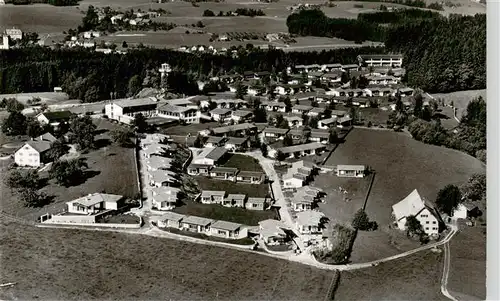 AK / Ansichtskarte  Lindenberg_Allgaeu Berliner Familienferiendorf auf dem Nadenberg Fliegeraufnahme