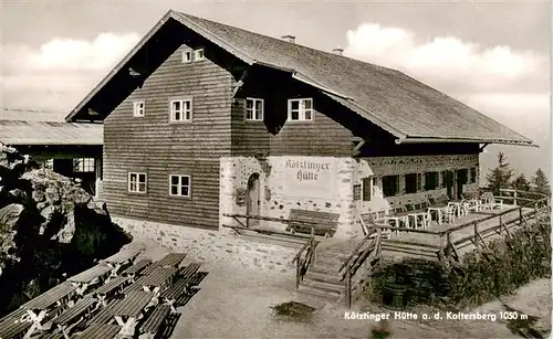 AK / Ansichtskarte 73911695 Hohenwarth_Koetzting Koetzinger Huette auf dem Kaitersberg