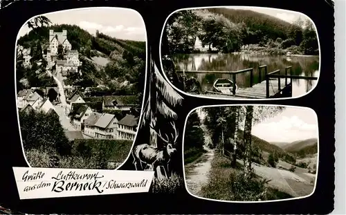 AK / Ansichtskarte 73911699 Berneck_Altensteig Teilansichten Luftkurort im Schwarzwald