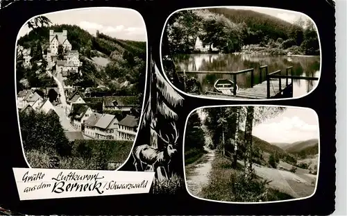 AK / Ansichtskarte  Berneck_Altensteig Teilansichten Luftkurort im Schwarzwald