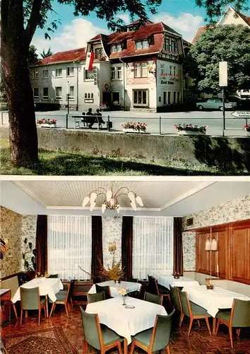 AK / Ansichtskarte  Bad_Duerrheim Hotel Krone Gastraum