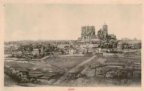 AK / Ansichtskarte  Laon_02_Aisne Panorama