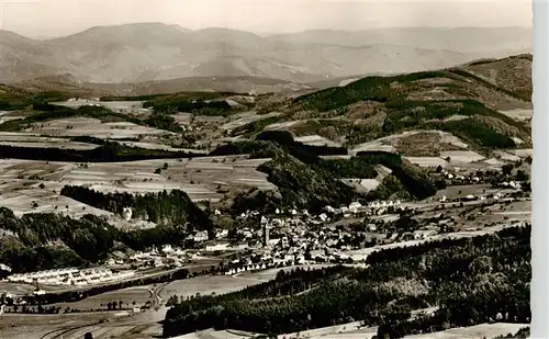 AK / Ansichtskarte  Elzach Blick vom Hoernleberg