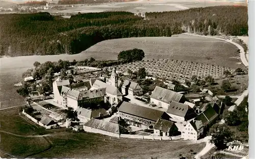 AK / Ansichtskarte  Maselheim Pflegeanstalt Heggbach Fliegeraufnahme