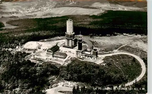 AK / Ansichtskarte  Grosser_Feldberg_Taunus Fliegeraufnahme