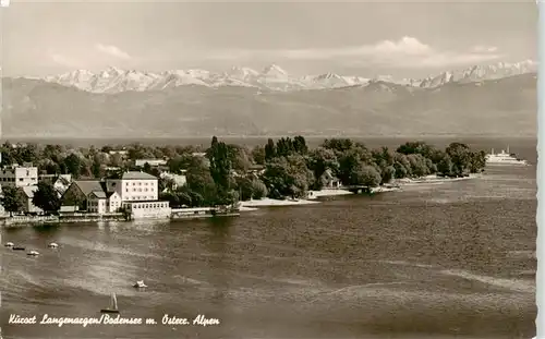 AK / Ansichtskarte 73911884 Langenargen_Bodensee Fliegeraufnahme