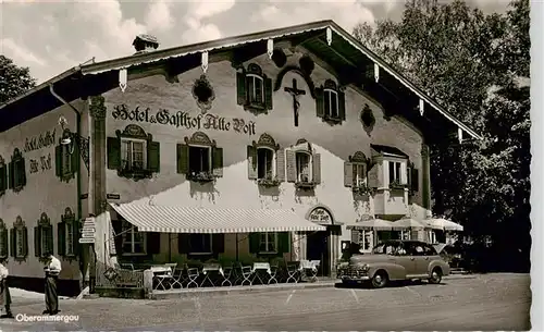 AK / Ansichtskarte  Oberammergau Hotel und Gasthof Alte Post