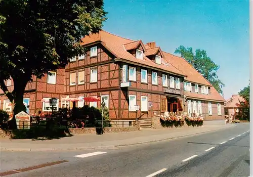 AK / Ansichtskarte  Amelinghausen_Lueneburger_Heide Schenks Gast und Pensionshaus ADAC Hotel