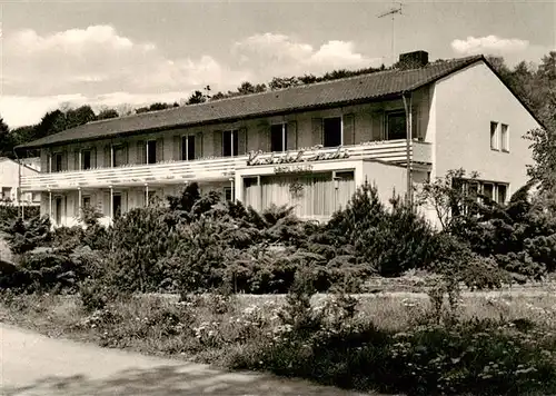 AK / Ansichtskarte 73911902 Bad_Salzhausen_Nidda Hotel Kurpension Sachs