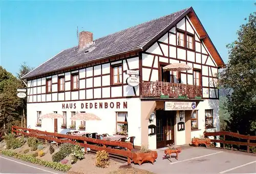 AK / Ansichtskarte 73911908 Dedenborn Restaurant Cafe Haus Dedenborn