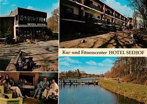 AK / Ansichtskarte  Aumuehle_Wildeshausen Kurpark Wildeshausen DAK Kur und Fitnesscenter Hotel Seehof Gaststube Panorama