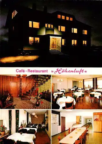 AK / Ansichtskarte 73911953 Raerin Cafe Restaurant Hoehenluft Treppe Gastraeume Kegelbahn