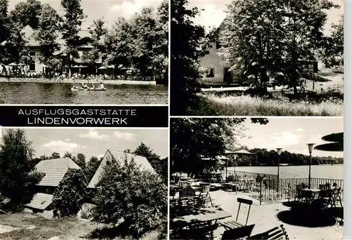 AK / Ansichtskarte 73911983 Kohren-Sahlis Ausflugsgaststaette Lindenvorwerk Gartenterrasse