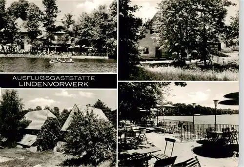 AK / Ansichtskarte  Kohren-Sahlis Ausflugsgaststaette Lindenvorwerk Gartenterrasse