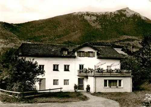 AK / Ansichtskarte  Lam_Oberpfalz Pension Zur Bruecke