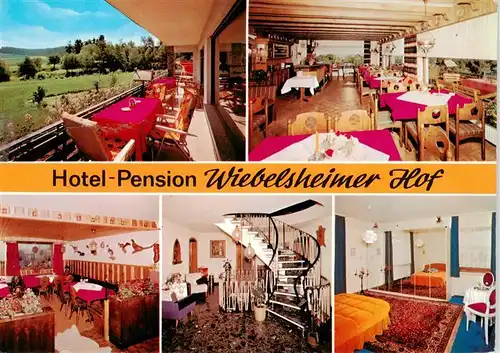 AK / Ansichtskarte 73911988 Wiebelsheim_Hunsrueck Hotel Pension Wiebelsheimer Hof