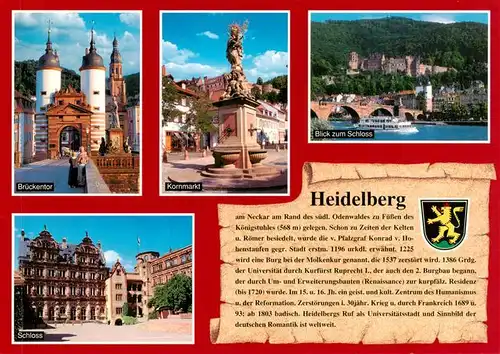 AK / Ansichtskarte 73912033 Chronik-AK Heidelberg