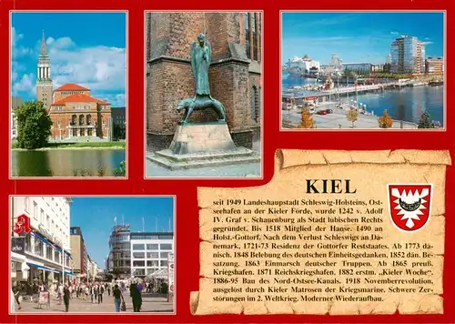 AK / Ansichtskarte  Chronik-AK Kiel