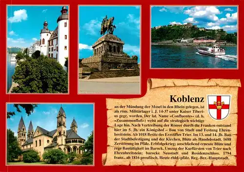 AK / Ansichtskarte 73912059 Chronik-AK Koblenz