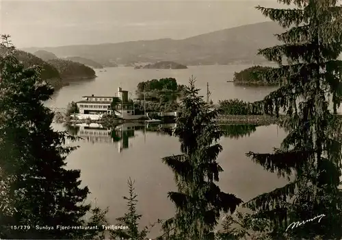 AK / Ansichtskarte  Tyrifjorden_Norge Sunoeya Fjord restaurant