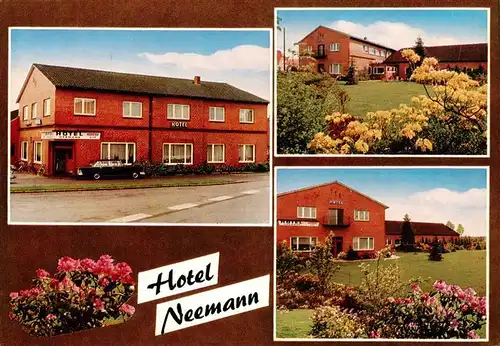 AK / Ansichtskarte 73912107 Westerstede Hotel Neemann Teilansichten