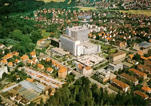 AK / Ansichtskarte  Ludwigsburg__Wuerttemberg Krankenanstalten des Landkreises Ludwigsburg Fliegeraufnahme