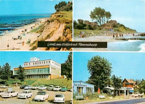 AK / Ansichtskarte 73912159 Ahrenshoop_Ostseebad Kurhaus Steilkueste Gasthaus zum Seezeichen