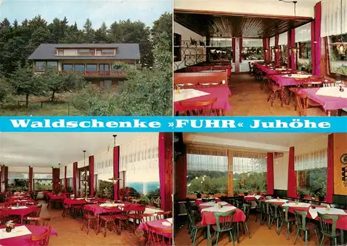 AK / Ansichtskarte 73912186 Juhoehe Waldschenke Fuhr Restaurant Café Pension