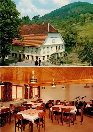 AK / Ansichtskarte  Kirnbach_Wolfach Gasthaus zur Sonne Gastraum