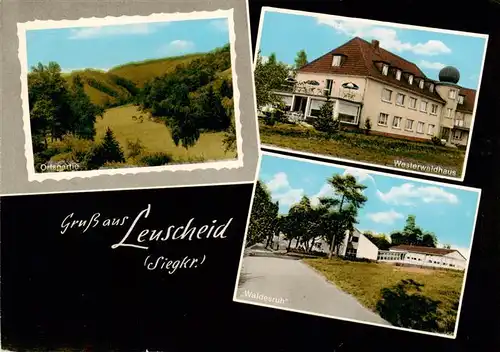 AK / Ansichtskarte 73912216 Leuscheid Ortspartie Westerwaldhaus Waldesruh