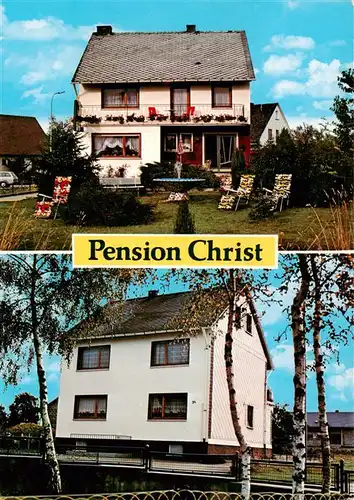 AK / Ansichtskarte 73912231 Moersdorf_Hunsrueck Pension Christ