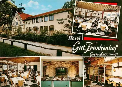 AK / Ansichtskarte  Gross-Reken Hotel Gut Frankenhof Gastraeume