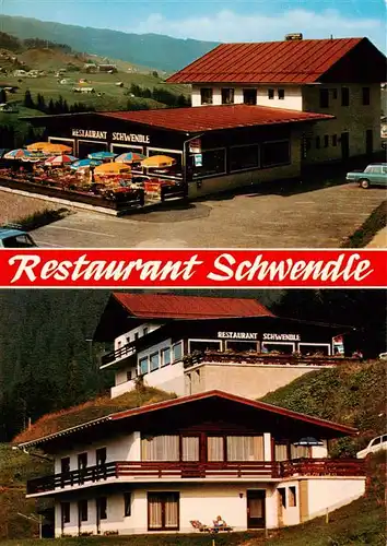AK / Ansichtskarte 73912279 Mittelberg_Kleinwalsertal_AT Restaurant Schwendle