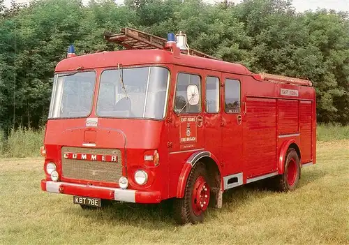 AK / Ansichtskarte  Feuerwehr_Fire-Brigade_Pompiers_Bomberos Commer QX/Carmichael Water Tender