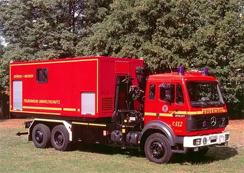 AK / Ansichtskarte  Feuerwehr_Fire-Brigade_Pompiers_Bomberos Hamburger Feuerwehr Mercedes-Benz 2531 L 