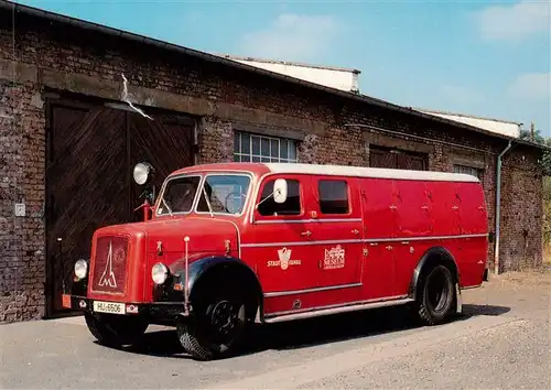 AK / Ansichtskarte  Feuerwehr_Fire-Brigade_Pompiers_Bomberos Magirus Deutz S 3500 