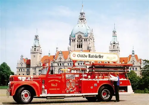 AK / Ansichtskarte  Feuerwehr_Fire-Brigade_Pompiers_Bomberos Gilde Loeschzug New Yorker Feuerwehr 