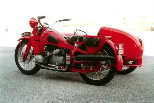 AK / Ansichtskarte  Feuerwehr_Fire-Brigade_Pompiers_Bomberos Nos Sapeurs-Pompiers 21000 Duon Sidecar Gnome-Rhone 1938 Type XA 